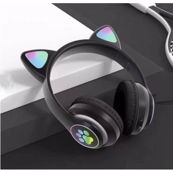 Bezvadu Bluetooth austiņas ar LED austiņām