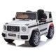 Vienvietīgs elektroauto Mercedes G63 AMG 4x4, balts