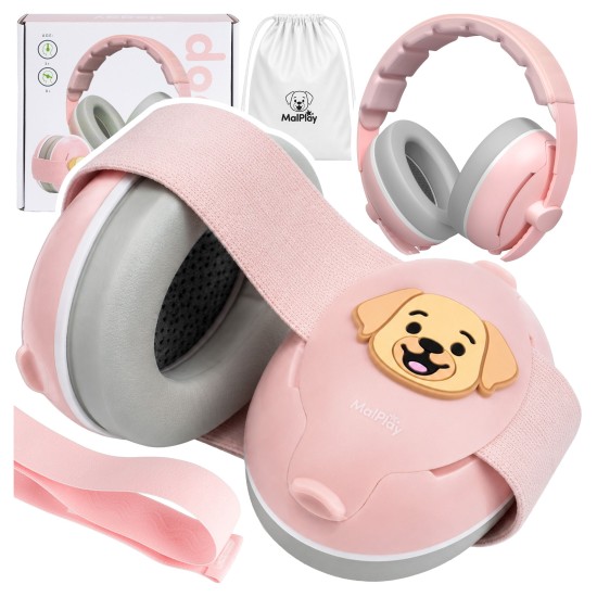 Trokšņus slāpējošas austiņas bērniem DOGGY 2in1, 25 dB
