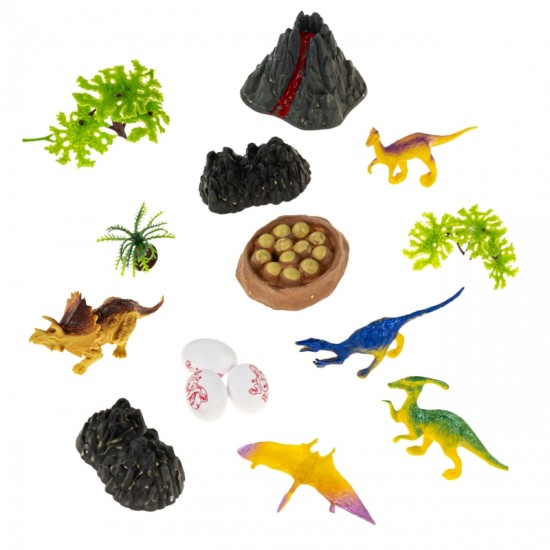 Izglītojošs dinozauru izpētes komplekts bērniem koferī, WOOPIE