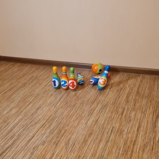 Boulinga komplekts 6 ķegļi + bumba