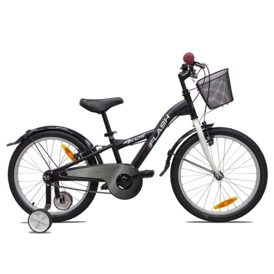 4KIDS Flash 20" // 1G, izmērs 10" (25,5 cm) (melns)