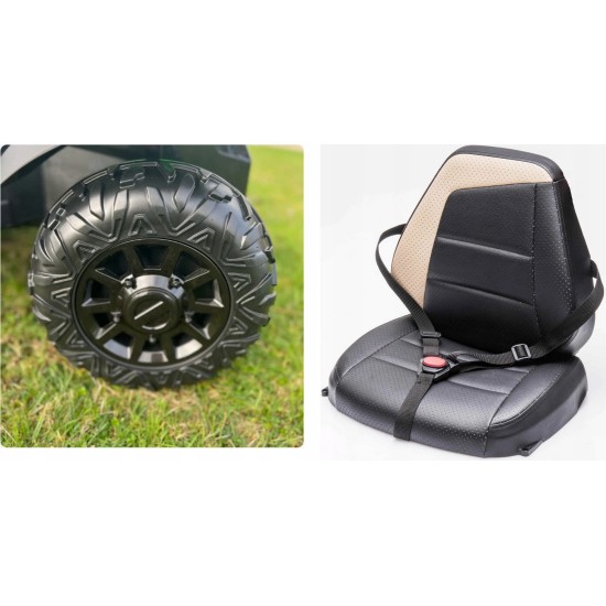 Elektriskais bērnu traktors BLT-206, zaļš