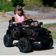 Elektroauto bērniem Jeep Tumša nakts, melna