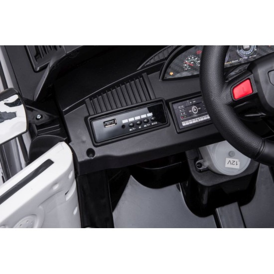 Vienvietīga policijas elektromobile BBH-021, melna