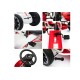 Hecht Abarth gokarts, balts
