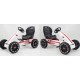 Hecht Abarth gokarts, balts