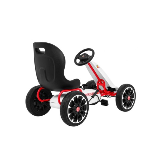 Hecht Abarth gokarts, balts