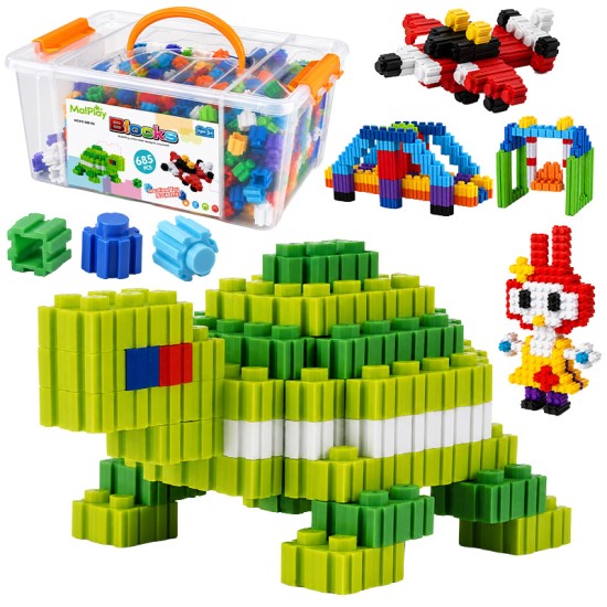 ASKATO Blocks konstruktors, 685 detaļas
