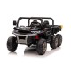 Divvietīga bērnu elektromobilis Farmer Truck, melns 4x4 300 W