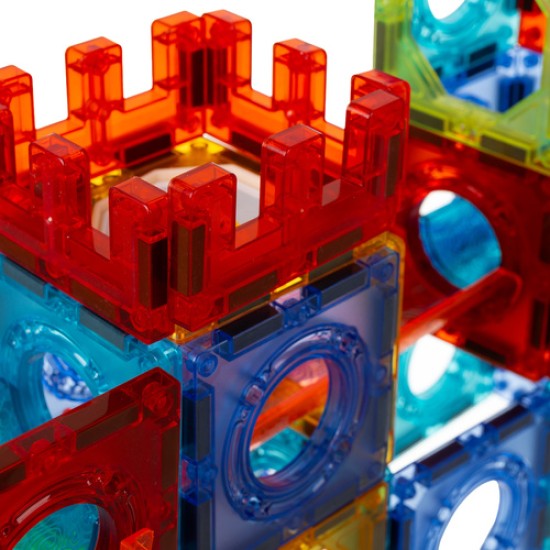 Izglītojošs Magnetic 3D konstruktors, 96 elementi