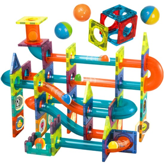 Izglītojošs Magnetic 3D konstruktors, 96 elementi