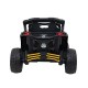 Vienvietīgs bērnu elektromobilis Can-Am Maverick ATV 800w, 4x4. dzeltena