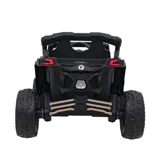Vienvietīgs bērnu elektromobilis Can-Am Maverick ATV, 800W, 4x4, , melns