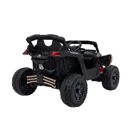 Vienvietīgs bērnu elektromobilis Can-Am Maverick ATV, 800W, 4x4, , melns