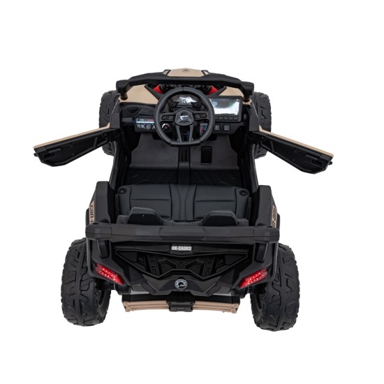 Vienvietīgs bērnu elektromobilis Can-Am Maverick ATV, 800W, 4x4, , melns