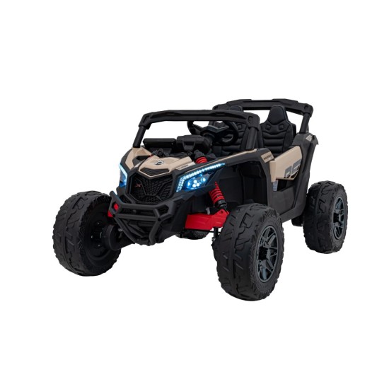 Vienvietīgs bērnu elektromobilis Can-Am Maverick ATV, 800W, 4x4, , melns