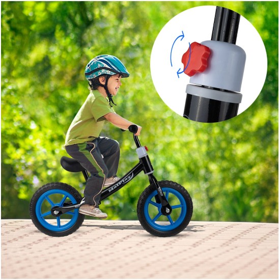 Līdzsvara velosipēds Malplay 12" Eva, zils