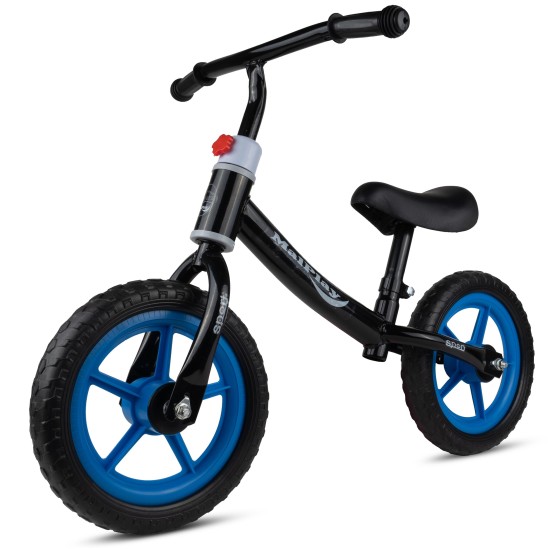 Līdzsvara velosipēds Malplay 12" Eva, zils