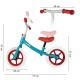 Līdzsvara velosipēds Malplay 12" Eva, Red/Blue