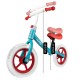 Līdzsvara velosipēds Malplay 12" Eva, Red/Blue