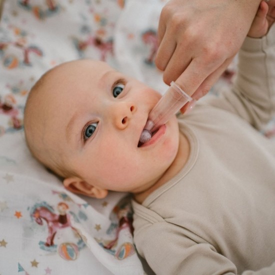 Babyono pirkstu zobu birstes 2 gab.