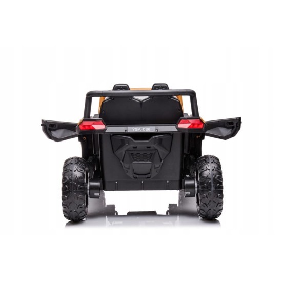 Divvietīgs elektromobilis UTV Buggy Racing 4x4, Zaļš