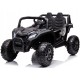 Divvietīgs elektromobilis UTV Buggy Racing 4x4, melns