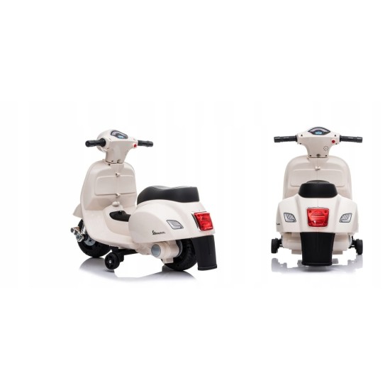 Elektromotocikls, Vespa, White