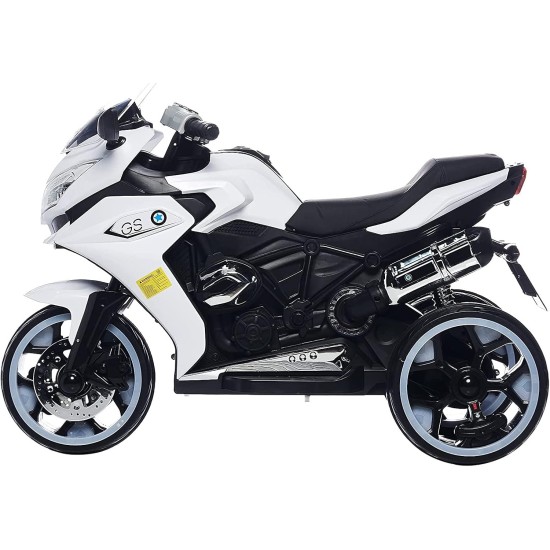 Elektriskais klusais trīsriteņu motocikls "Speed ​​​​1200 GS" White