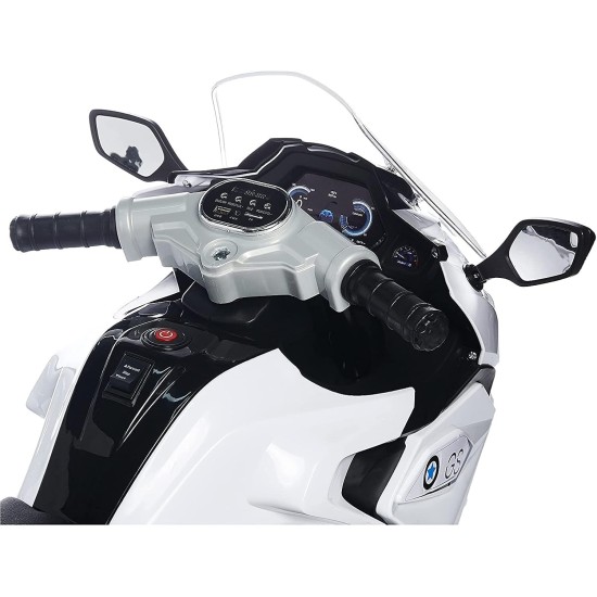 Elektriskais klusais trīsriteņu motocikls "Speed ​​​​1200 GS" White