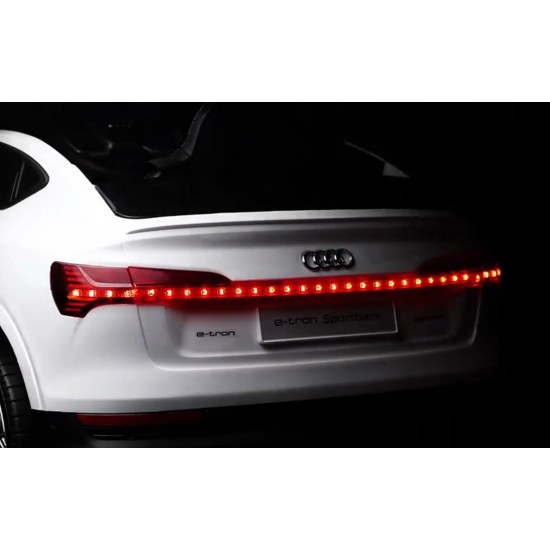 Elektroauto bērniem Audi E-Tron QLS-6688, 4x4, melns