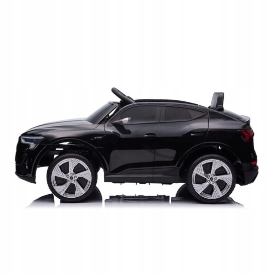 Elektroauto bērniem Audi E-Tron QLS-6688, 4x4, melns