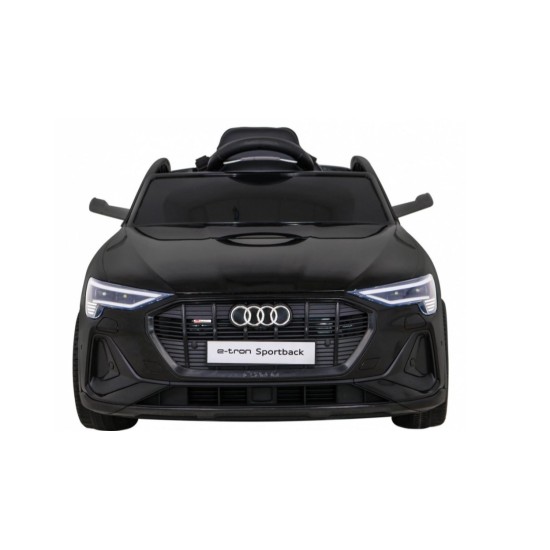 Elektroauto bērniem Audi E-Tron QLS-6688, 4x4, melns