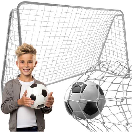 Futbola vārtu tīkls 213x150x90 cm.