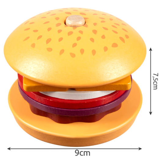Koka iepriekš salikts burgers, Burgers