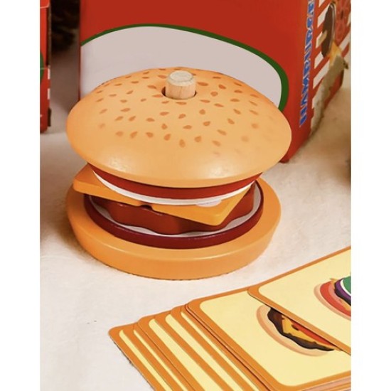 Koka iepriekš salikts burgers, Burgers