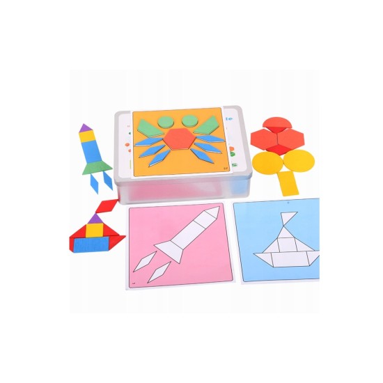 Montessori izglītojošā magnētiskā puzle