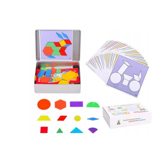 Montessori izglītojošā magnētiskā puzle