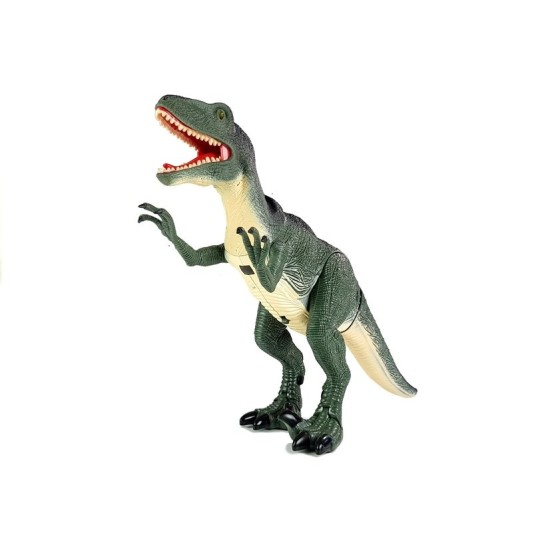 Interaktīvi vadāms dinozaurs ar skaņas efektiem