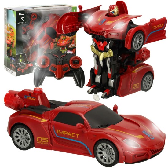 Tālvadības transformeru automašīna - robots, Revolt
