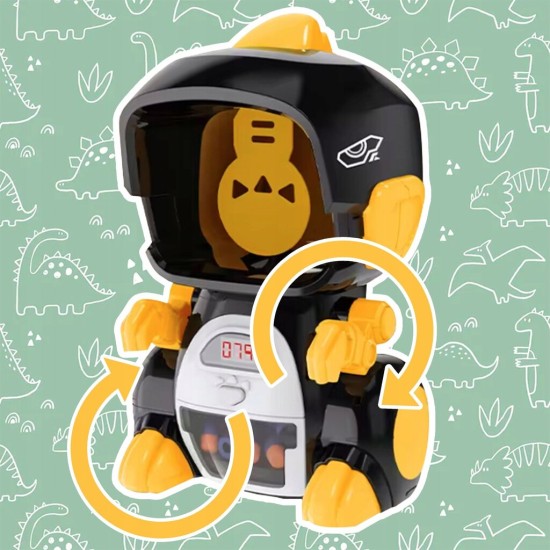 Robota šaušanas mērķis ar bumbām un pretuzbrukumu