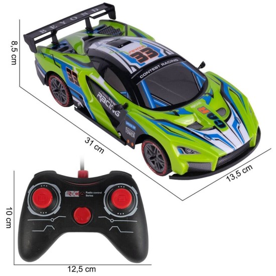 Tālvadības automašīna, RC, LED apgaismojums