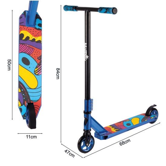 Skrejritenis 105 mm ABEC 9, zils