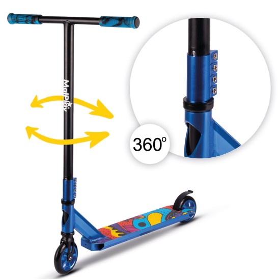 Skrejritenis 105 mm ABEC 9, zils