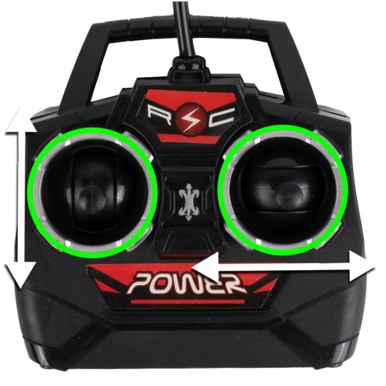 RC tālvadības sporta automašīna "High Speed"