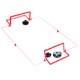 Galda futbola spēle "Hoverball"