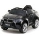 Vienvietīga bērnu elektromobilis BMW X6M, melns