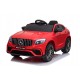 Vienvietīga bērnu elektromobilis Mercedes Benz GLC 63S 4x4, sarkans
