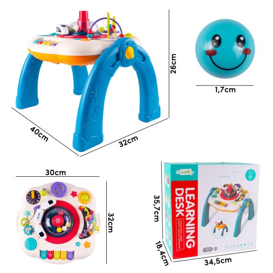 Interaktīvs Montessori galds 4in1